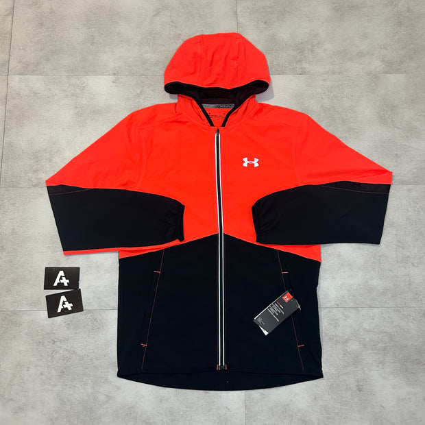 UA WINDRUNNER - RED / BLACK