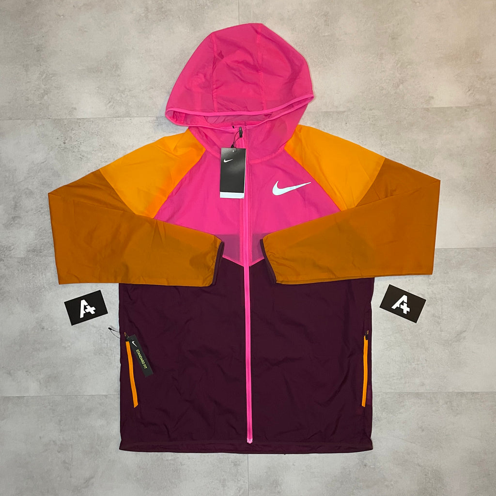 Pink and cheap orange nike jacket